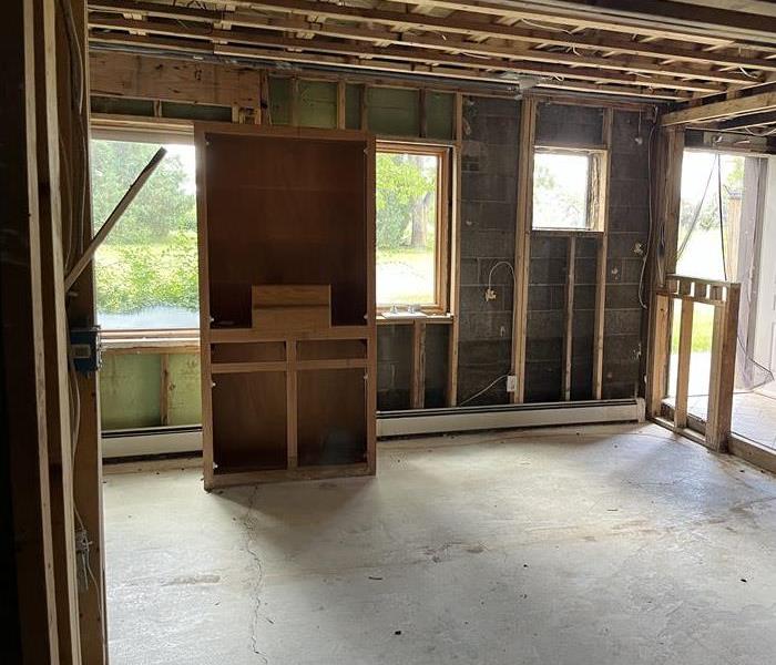 SERVPRO working on remediation